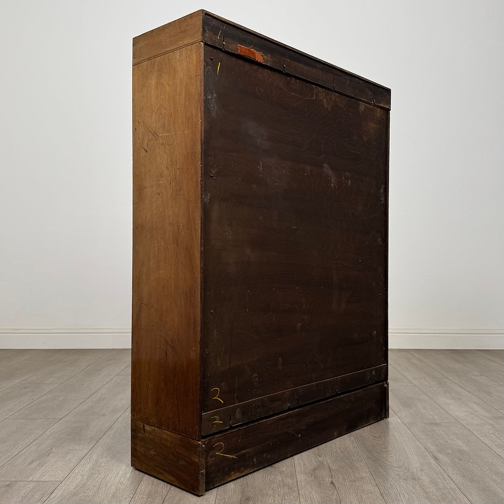 Thumbnail: Antique 20th Century Globe Wernicke Style Bookcase In Mahogany  ( AF-5681 )