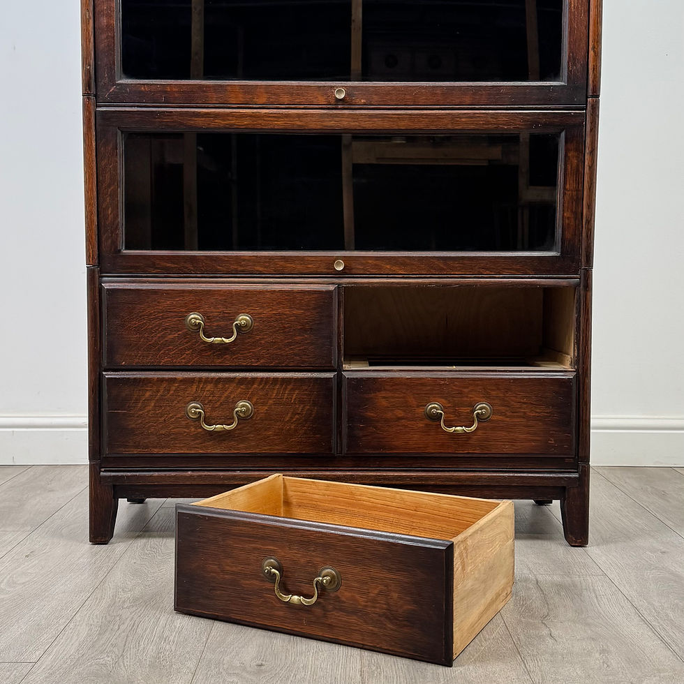 Thumbnail: Antique 20th Century Fine Quality Stacking Cabinet In Oak ( AF-5235 )
