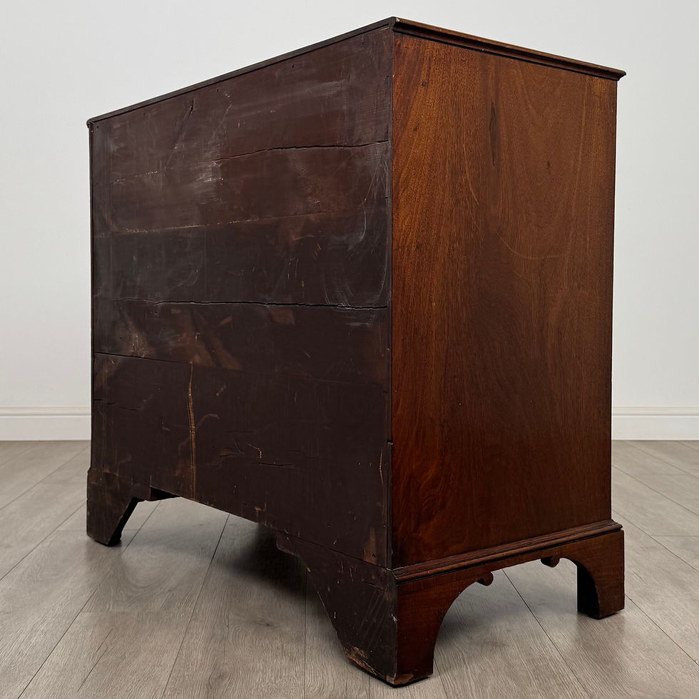 Thumbnail: Antique 18th Century Georgian Chest Of Drawers In Mahogany ( AF-5656 )