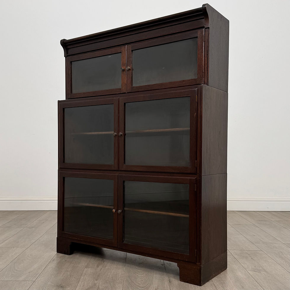 Thumbnail: Antique 20th Century Oak Display Cabinet Of Fine Quality ( AF-5274 )