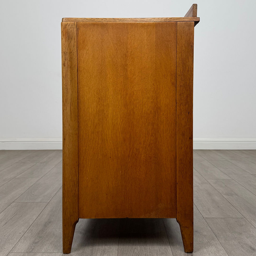 Thumbnail: Antique 20th Century Chest Of Drawers In Golden Oak ( AF-5928 )