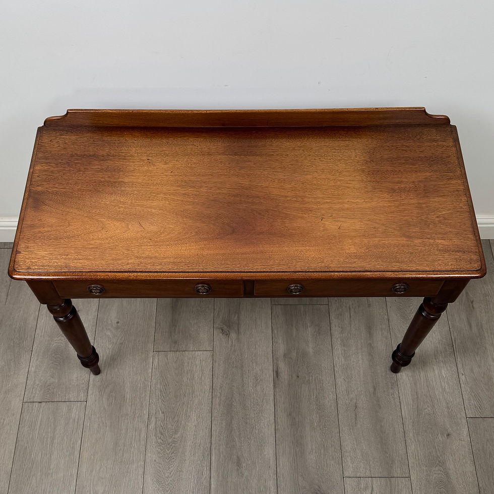 Thumbnail: Antique 19th Century Victorian Writing Table In Mahogany ( AF-6175 )