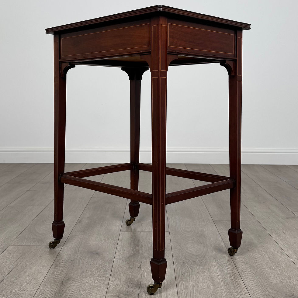Thumbnail: Antique 19th Century Good Quality Side Table In Mahogany ( REF AF-4335 )