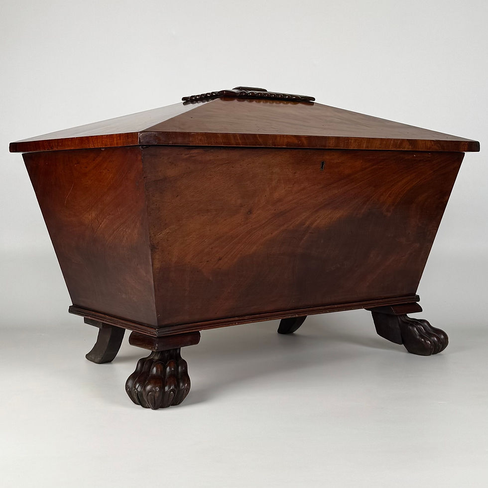 Thumbnail: Antique 19th Century Regency Cellarette In Mahogany ( REF AF-4062 )