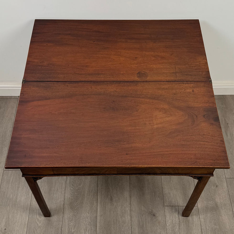 Thumbnail: Antique 18th Century Georgian Tea Table In Mahogany ( AF-5390 )