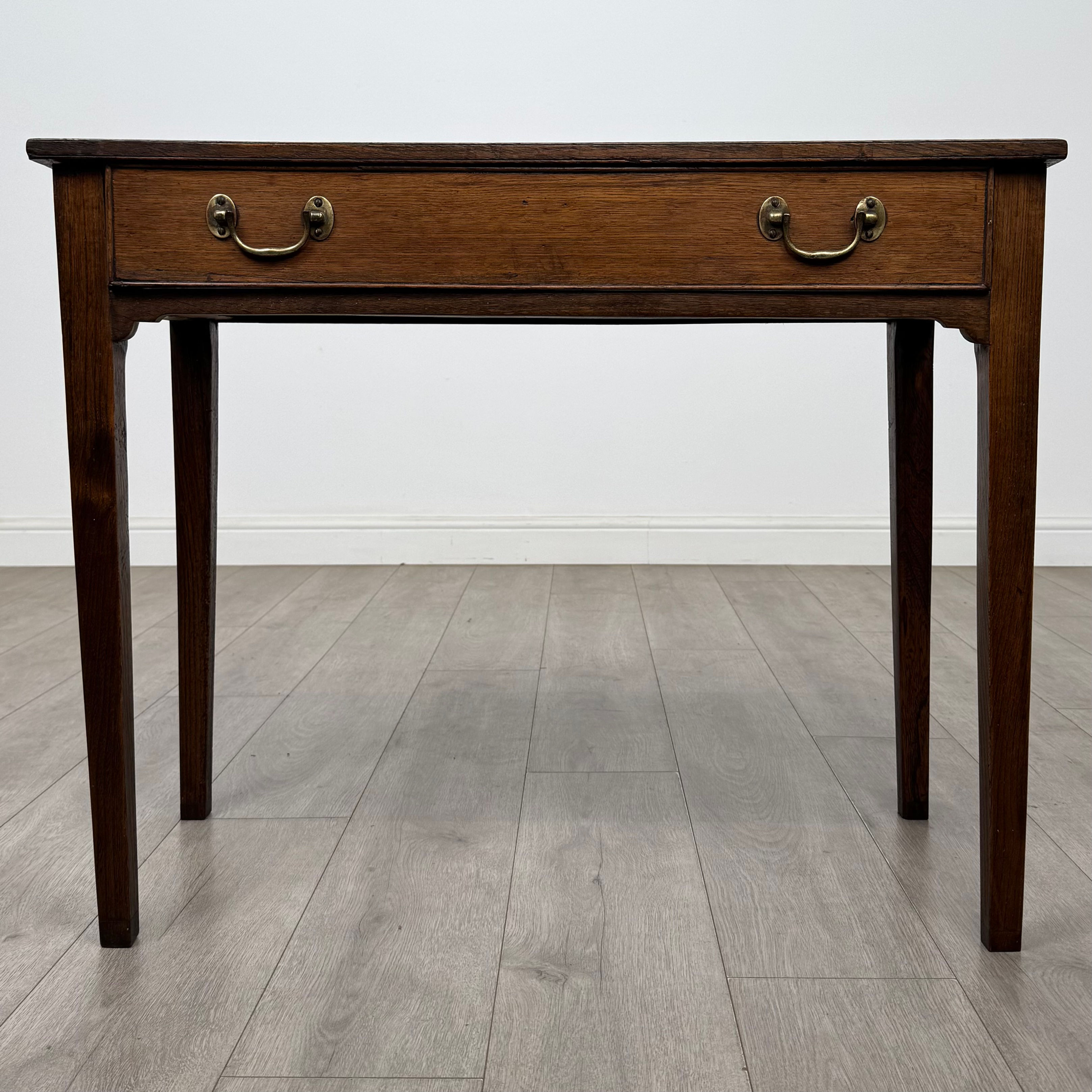 Antique 18th Century Georgian Writing Table In Oak ( AF-5759 )