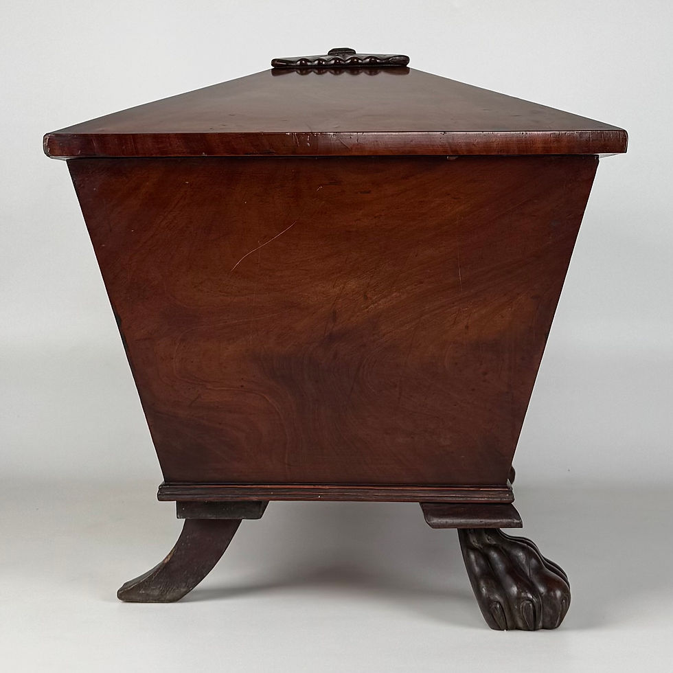 Thumbnail: Antique 19th Century Regency Cellarette In Mahogany ( REF AF-4062 )