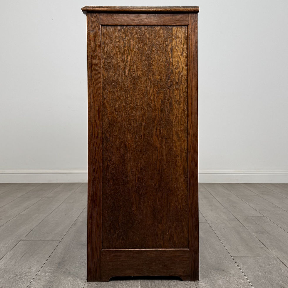 Thumbnail: Antique Oak Fitted Cupboard | Pigeon Holes | AF-6431