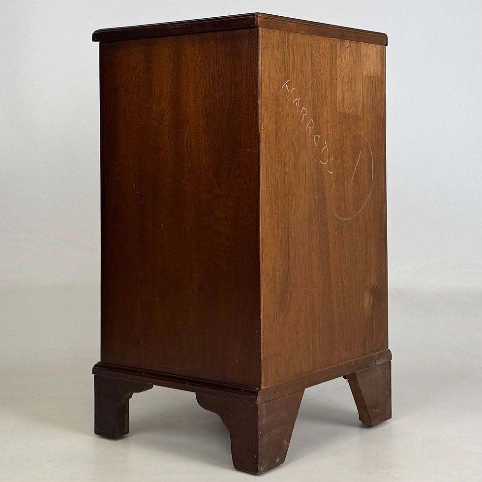 Thumbnail: Antique 20th Century Pair Of Mahogany Bedside Cabinets ( AF-5715 )