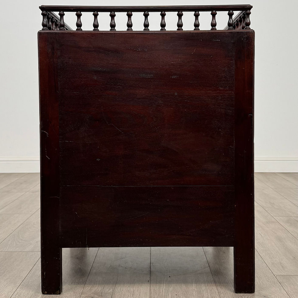 Thumbnail: Antique 18th Century Unique Fine Quality Cabinet In Mahogany ( REF AF-5207 )