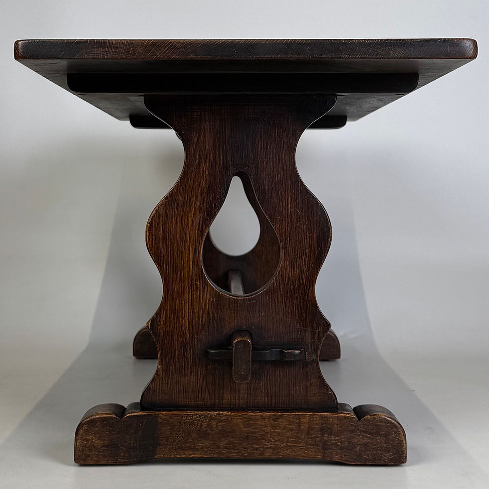 Thumbnail: Antique 20th Century Good Quality Coffee Table In Oak ( AF-6343 )