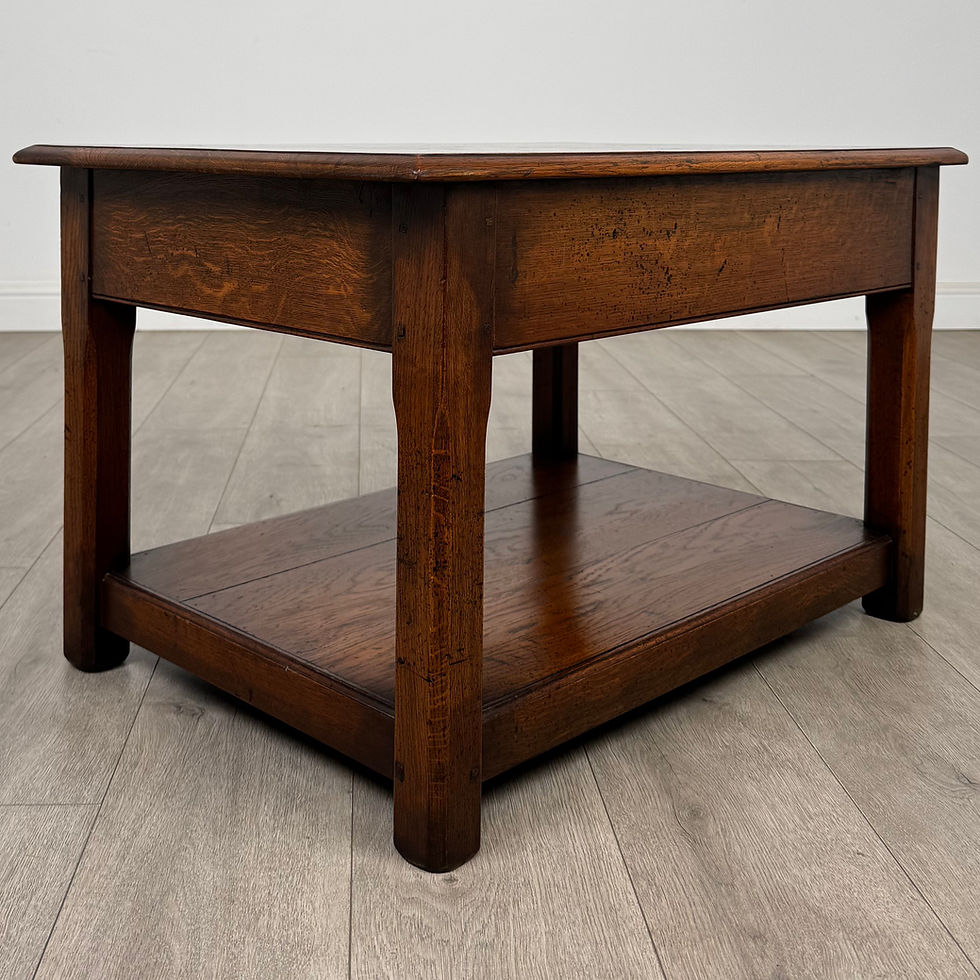 Thumbnail: Antique 20th Century Fine Quality Coffee Table In Oak ( AF-5375 )