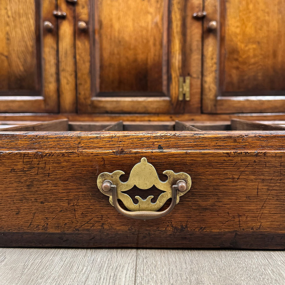Thumbnail: Antique 20th Century Traditional Oak Dresser Of Finest Quality ( REF AF-4483 )