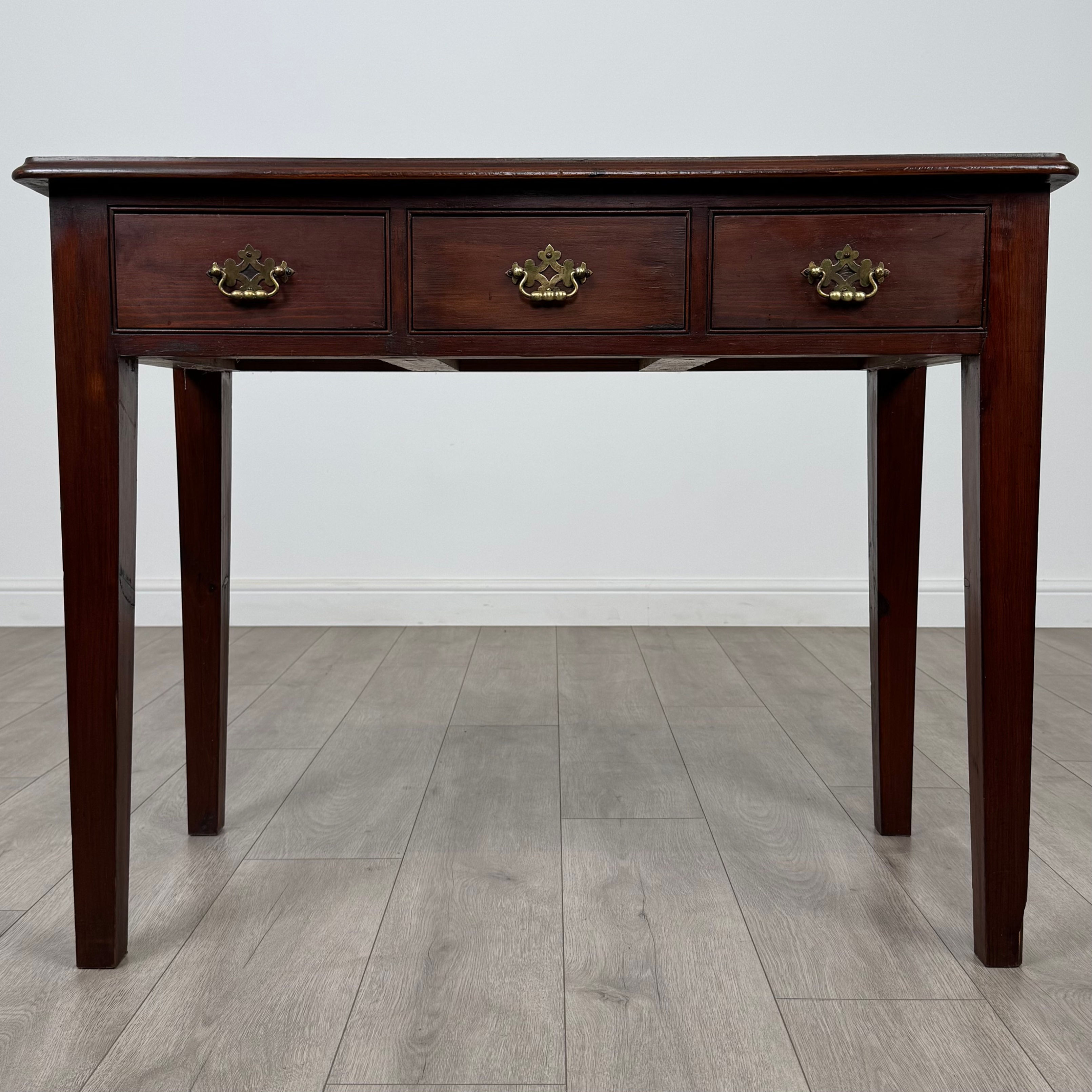 Antique 20th Century Writing Table In Mahogany ( REF AF-4287 )