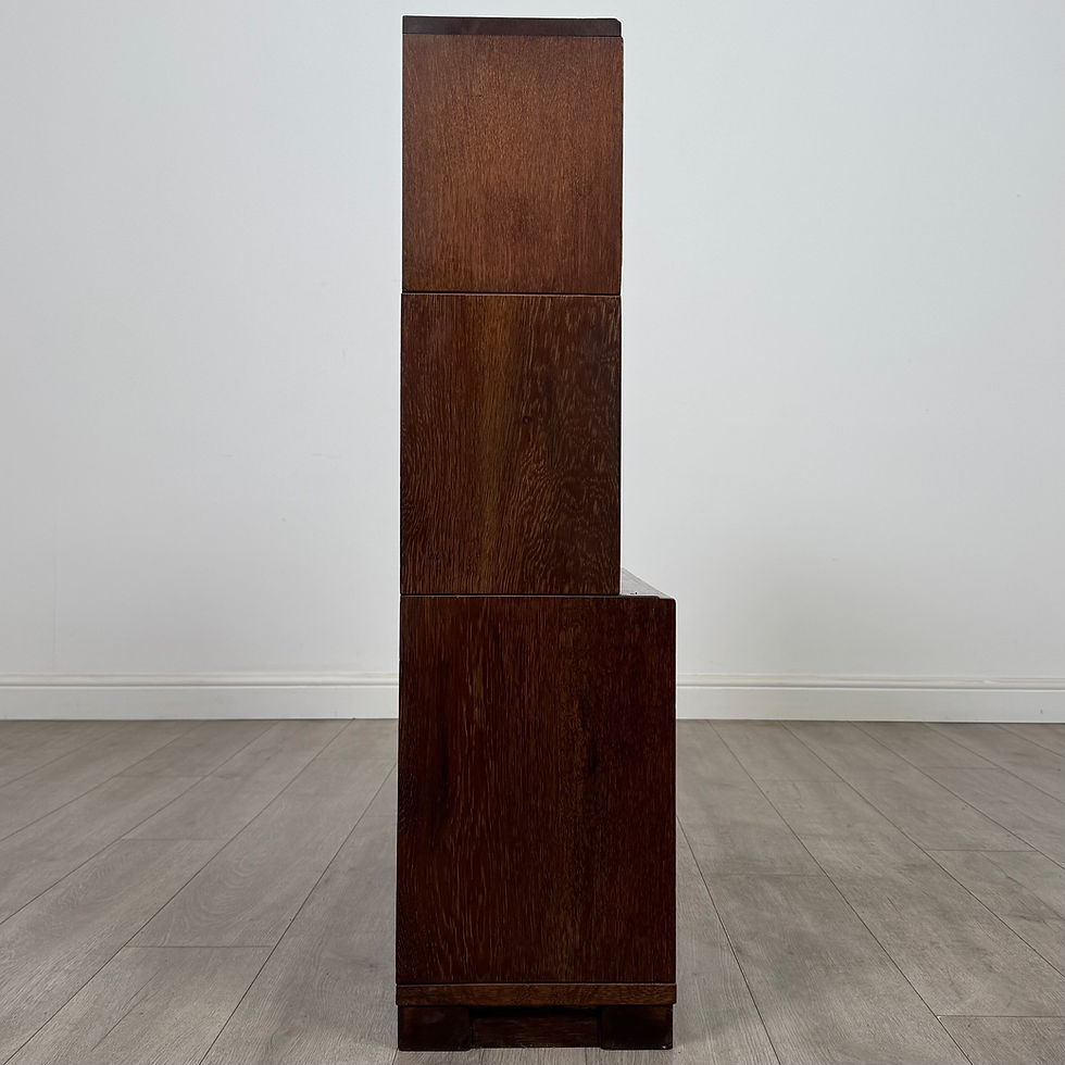 Thumbnail: Antique 20th Century Glazed Oak Cabinet By Minty LTD ( AF-5363 )