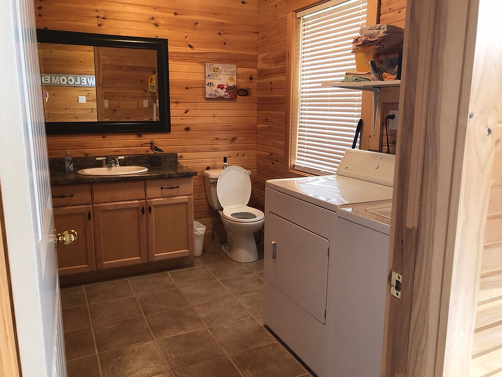 Lower Level Laundry/Bathroom