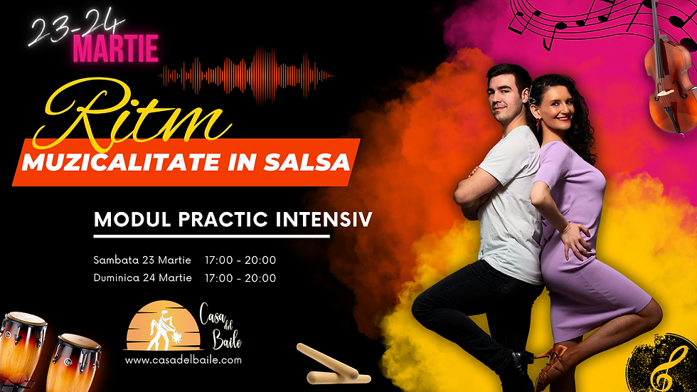Modul Ritm & Muzicalitate in Salsa