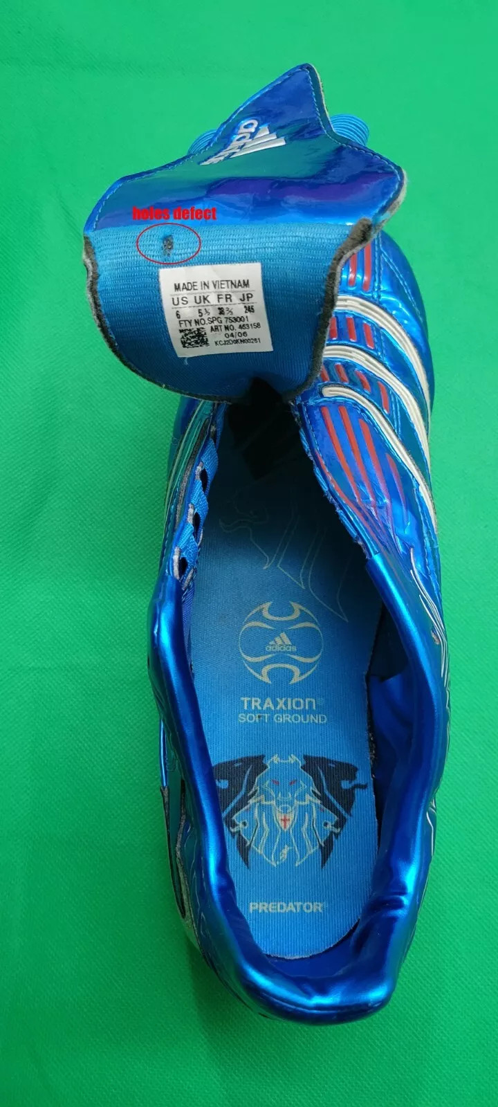 Thumbnail: Adidas Predator DB Absolado TRX 2006 SG David Beckham Shoe