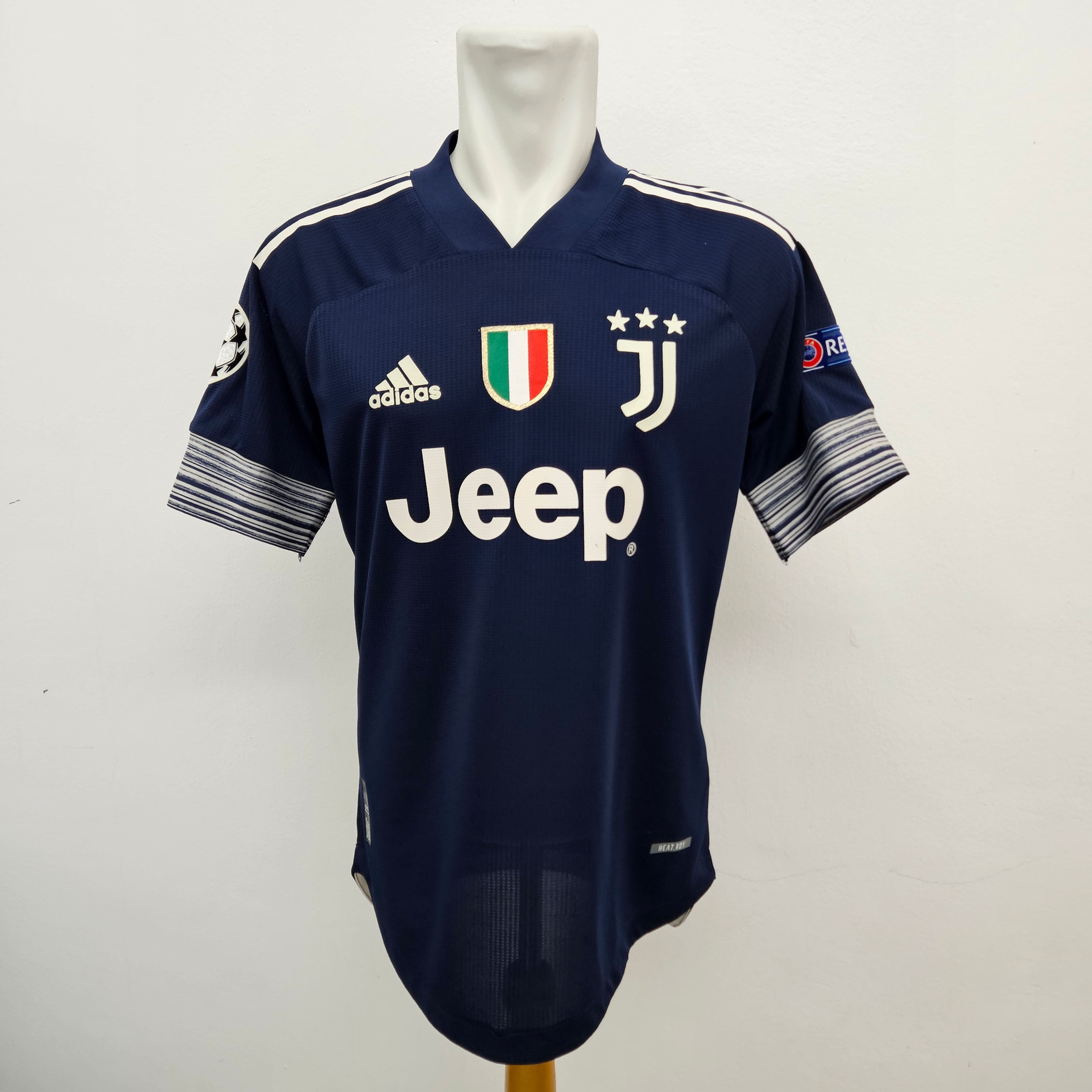 JUVENTUS REPLICA 2020 2021 REMAKE WITH UCL AWAY PLAYER VERSION HEATRDY MEDIUM