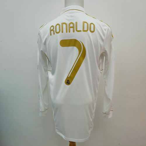 REAL MADRID 2011 2012 RONALDO HOME LONG SLEEVE FORMOTION
