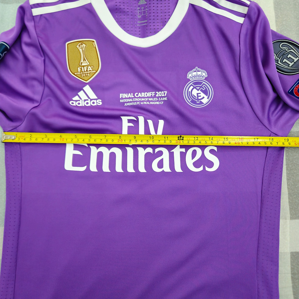 Thumbnail: REAL MADRID 2016 2017 ADIZERO AWAY LONG SLEEVE RONALDO MEDIUM REPRODUCTION UCL