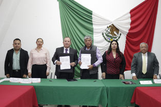 AYUNTAMIENTO DE TIZAYUCA Y CONALEP
FIRMAN CONVENIO DE COLABORACIÓN