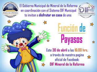 ALISTA DIF DE MINERAL DE LA REFORMA CELEBRACIÓN CON SANA DISTANCIA DEL DÍA DEL NIÑ@