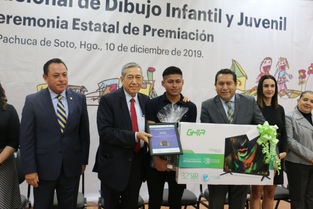 GOBIERNO DE HIDALGO PREMIA A GANADORES DEL CONCURSO NACIONAL DE DIBUJO INFANTIL Y JUVENIL