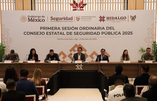 Gobierno de Hidalgo impulsa agenda de seguridad pública