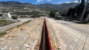 Entra en operación nueva línea para conducir agua potable  a colonias de  Mineral de la Reforma