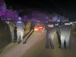 SSPH atiende reporte por vehículo baleado en Tula de Allende