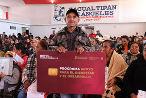 Sebiso mantiene entrega de tarjetas en municipios afectados por lluvias