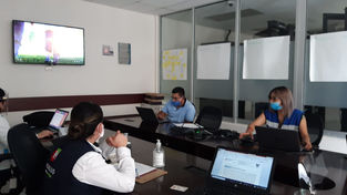 TRABAJADORES SUPERVISARÁN QUE SE CUMPLAN LAS MEDIDAS EN LA NUEVA NORMALIDAD.