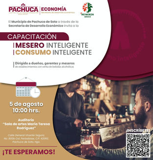 Meseros y gerentes recibirán capacitación para mejorar atención y seguridad en Pachuca