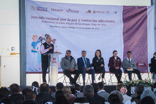 Hidalgo suma esfuerzos a la Jornada Nacional por la Paz y Contra las Adicciones