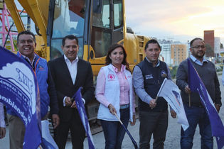 INICIA ALCALDE DE MINERAL DE LA REFORMA, TRABAJOS DE CONSTRUCCIÓN PARA LA PAVIMENTACIÓN DE CONCRETO