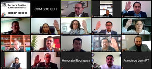 IEEH CELEBRA LA TERCERA SESIÓN EXTRAORDINARIA DEL MES DE AGOSTO