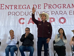 Impulsan el desarrollo del campo hidalguense con entrega de apoyos directos en Zempoala