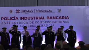 Julio Menchaca reconoce labor de la Policía Industrial Bancaria