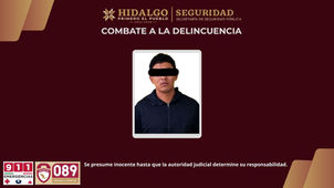 SSPH detiene a hombre que transportaba hidrocarburo ilícito en Tezontepec de Aldama