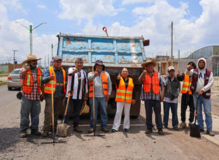 RESPALDO DEL AYUNTAMIENTO FUNDAMENTAL PARA QUE EL PROGRAMA DE BACHEO SIGA EJECUTANDOSE