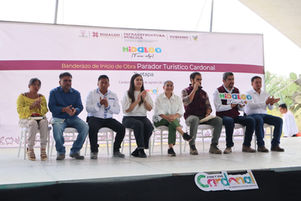 Inicia construcción del Parador Turístico en el Cardonal para fortalecer la actividad turística y comercial