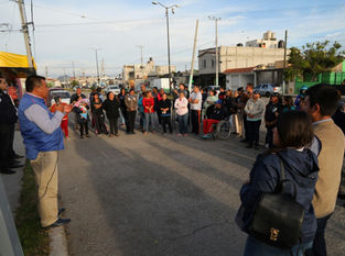 VISITA “ACCIONES POR TU COLONIA”, FRACC. LOS TUZOS