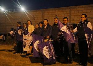 INICIÓ EL  ALCALDE RAÚL CAMACHO BAÑOS   LA CONSTRUCCIÓN DE PAVIMENTACIÓN EN LA LOCALIDAD DE NCPA CHA