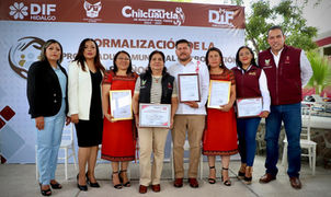 En Chilcuautla, acompaña Edda Vite formalización de la Procuraduría Municipal de Protección de Niñas, Niños y Adolescentes 