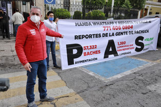 LANZA SERGIO BAÑOS LÍNEA DE WHATSAPP PARA ATENDER DEMANDAS