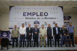 INAUGURA ALCALDE RAÚL CAMACHO BAÑOS, EXPO METROPOLITANA DEL EMPLEO  PARTICIPAN 45 EMPRESAS CON MÁS D