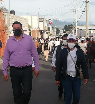 AARÓN BECERRIL CANDIDATO DEL PESH, PROMETE MEJORAR CALIDAD DE VIDA DE LOS CIUDADANOS DE TOLCAYUCA.