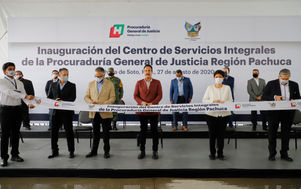 INAUGURA FAYAD CENTRO DE SERVICIOS INTEGRALES DE LA PGJEH