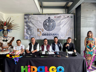 Epazoyucan brilla con la 5ta Edición del Festival de la Obsidiana Dorada Verde